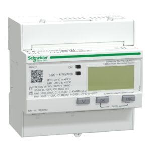 מונה אנרגיה KWH בסיסי חיבור דרך משני זרם חד/תלת פאזי