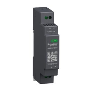 ספק כוח חד פאזי ממותג -12W - מתח כניסה 100-240VAC - מתח יציאה 12VDC - זרם יציאה 1A
