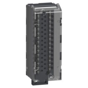 מחבר 28 נקודות מסדרה X80 - תואם בקרי M340/M580 - נעילת קפיץ למוליך - למוליכים 0.34-1 ממ"ר