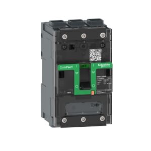 מפסק יצוק קומפקטי ללא הגנות NSXm NA 100A -3P