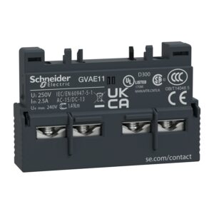 מגעי עזר להגנות מנוע GV - חזית 1NO+1NC