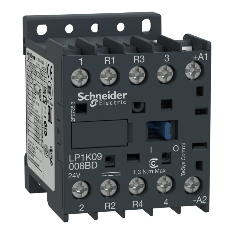 מגען מיני 20A 24V DC 4P 2NO+2NC TeSys K