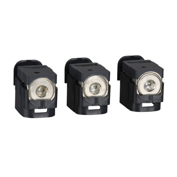 מחברים מהירים עבור מפסקים NSX100-250 - 25-95 מ"מ - סט של 3 יחידות - כבל אחד