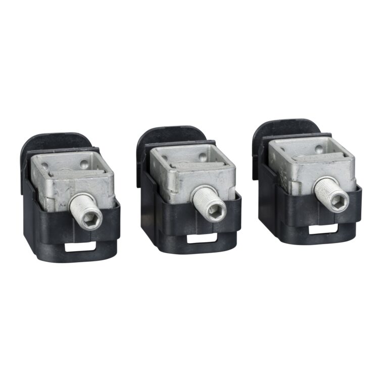 מחברים מהירים עבור מפסקים NSX100-160 - 25-95 מ"מ -סט של 3 יחידות - כבל אחד -