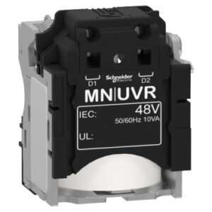 סליל חוסר מתח למפסקי NSX100-250 - מתח פיקוד 48VDC