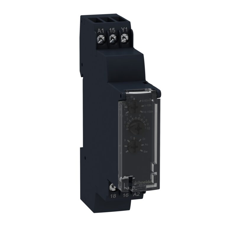טיימר רב תכליתי - 10 פונקציות מתח הפעלה 24-240VAC/24VDC