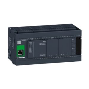 בקר מתוכנת מסדרה M241 - 24 דיגיטליות 24VDC - 16 יציאות טרנזיסטור - כניסת אתרנט - כניסה סריאלית -הזנה 24VDC