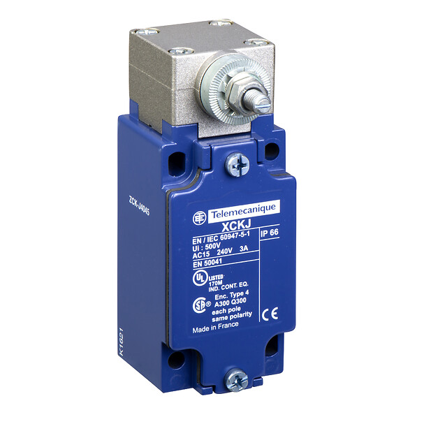גוף מפסק גבול XCKJ מגעים מהירים 2C/O - ראש קפיצי ללא מנוף