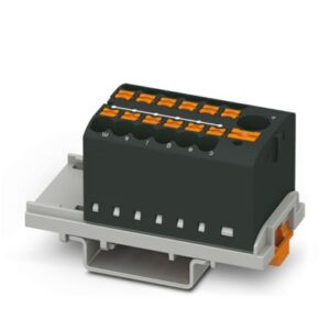 PTFIX 6/12X2.5 NS35 BK בלוק חלוקה